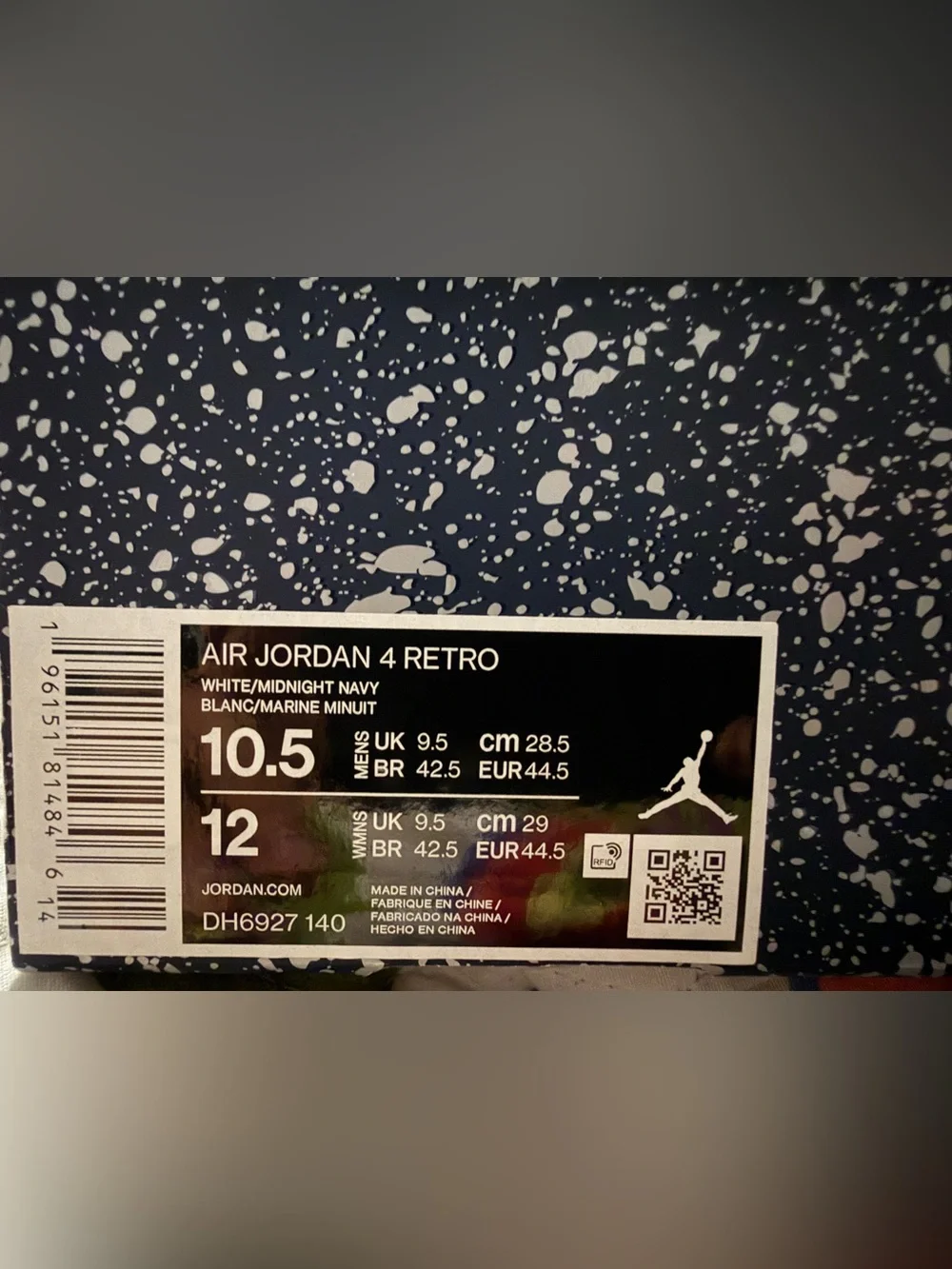 Jordan 4 Midnight Navy